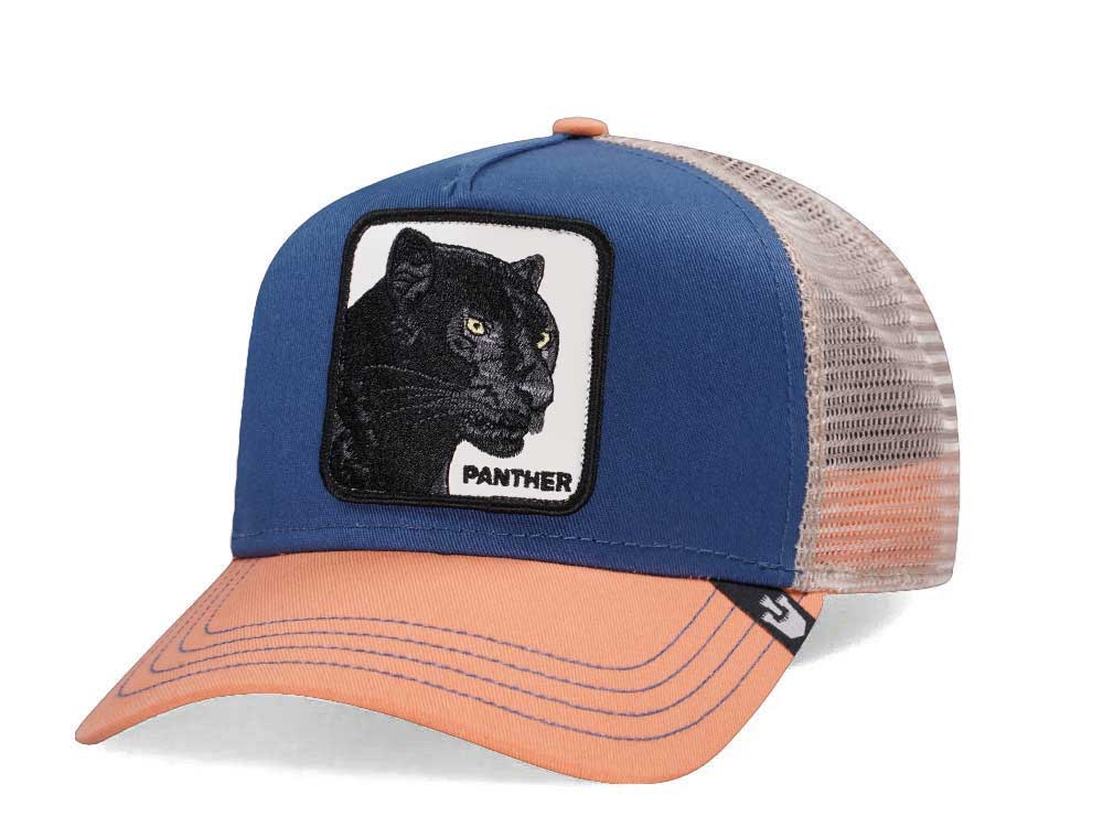 Goorin Bros Panther Blue Two Tone Trucker Snapback Cap