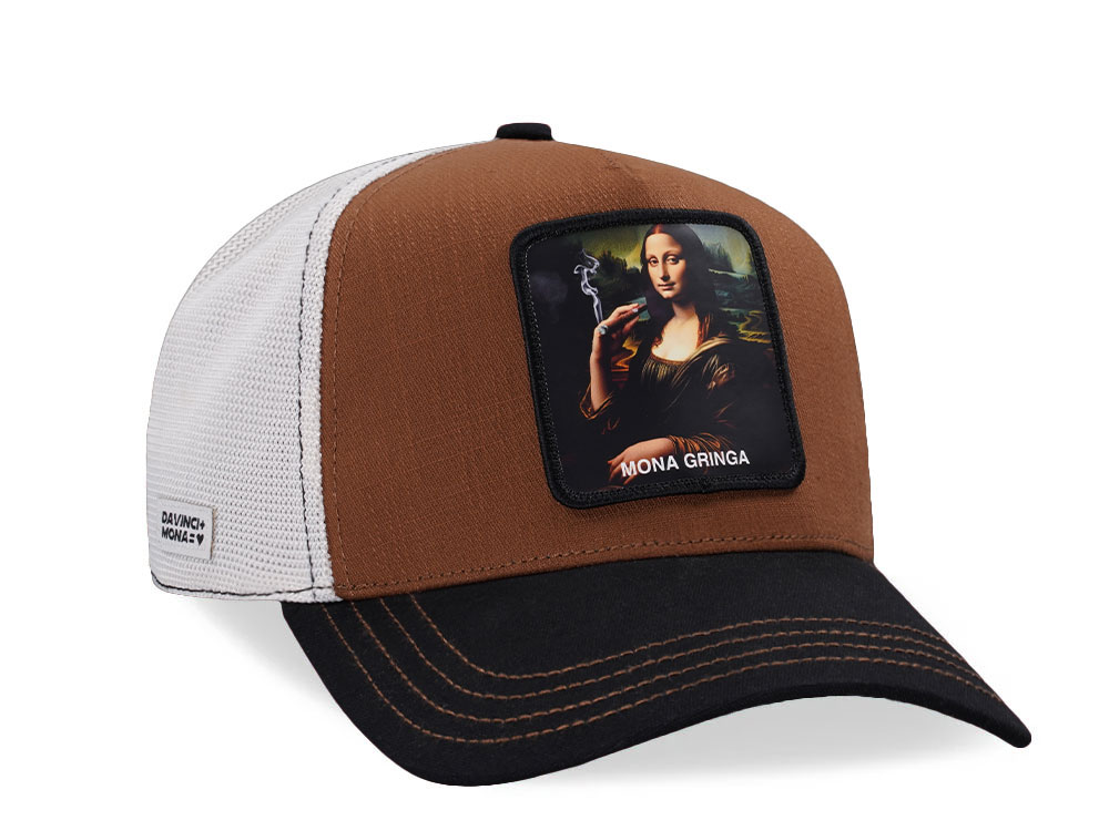 Capslab Art Mona Chica Trucker Snapback Cap