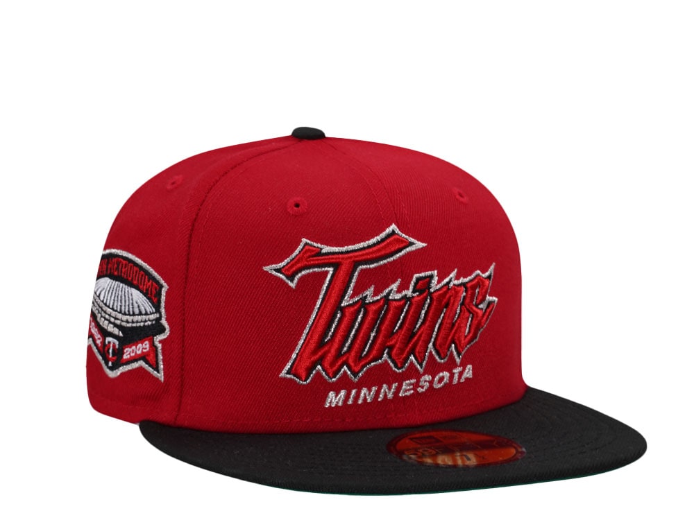 New Era Minnesota Twins Metrodome Prime Throwback Edition 59Fifty Fitted Cap