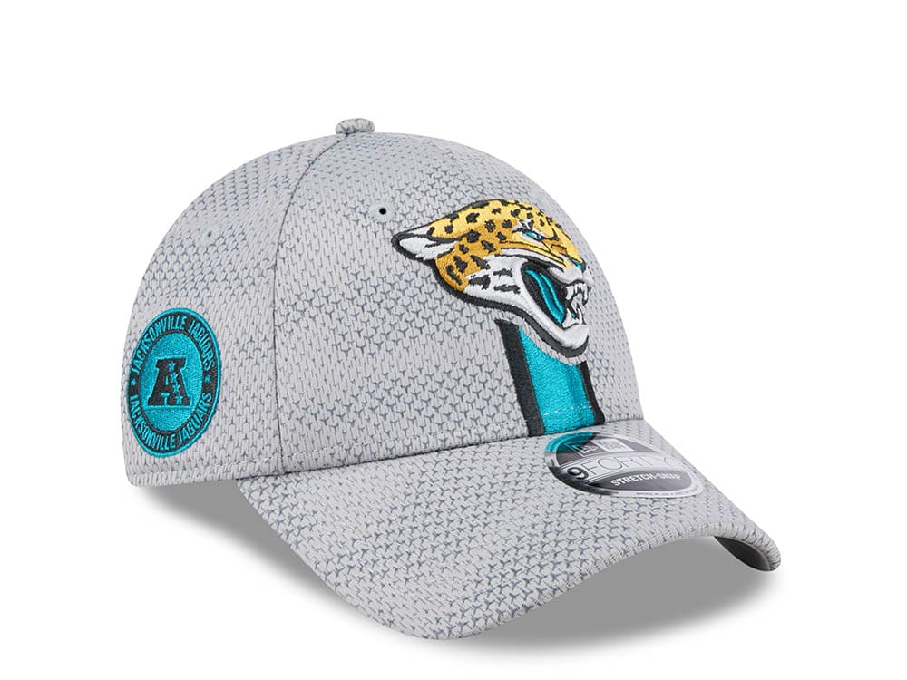 New Era Jacksonville Jaguars Sideline 2024 9Forty Stretch Snapback Cap