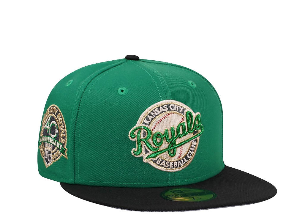 New Era Kansas City Royals 40th Anniversary Royal Flush Two Tone Edition 59Fifty Fitted Cap