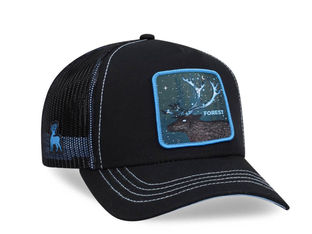 Capslab Fantastic Beasts Forest Black Blue Trucker Snapback Cap