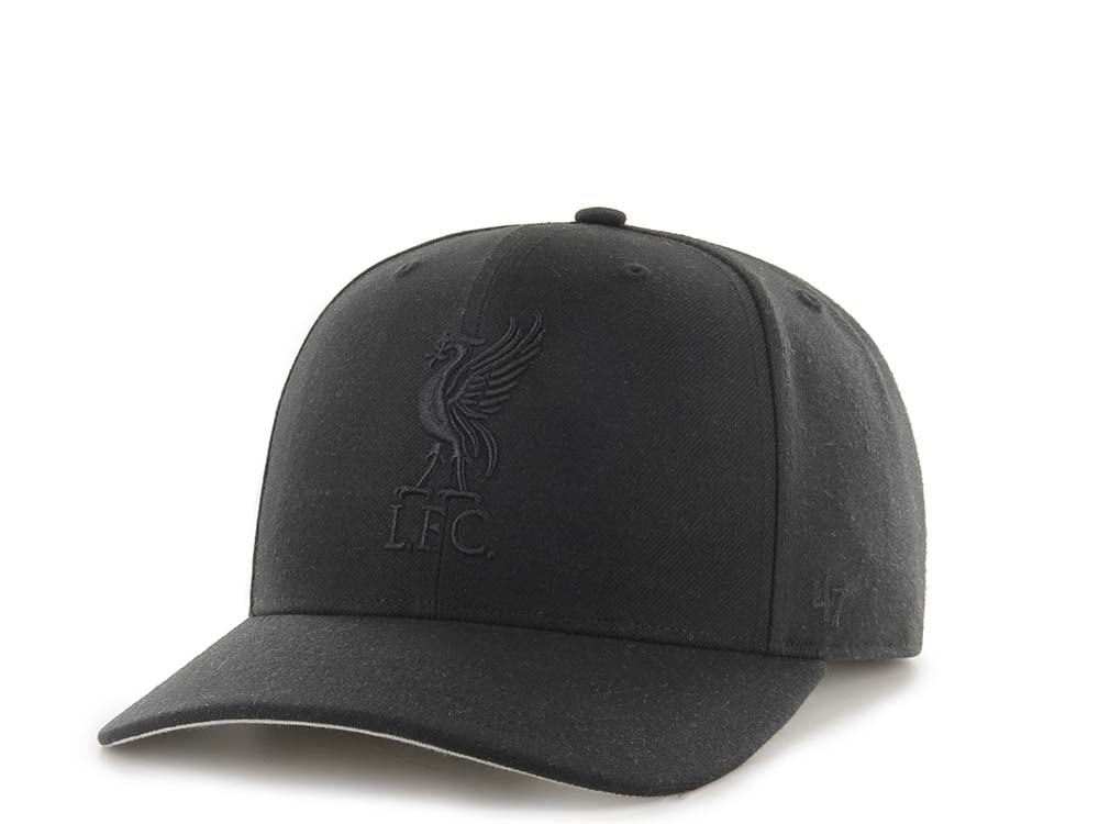 47Brand Liverpool FC Black Cold Zone MVP DP Snapback Cap