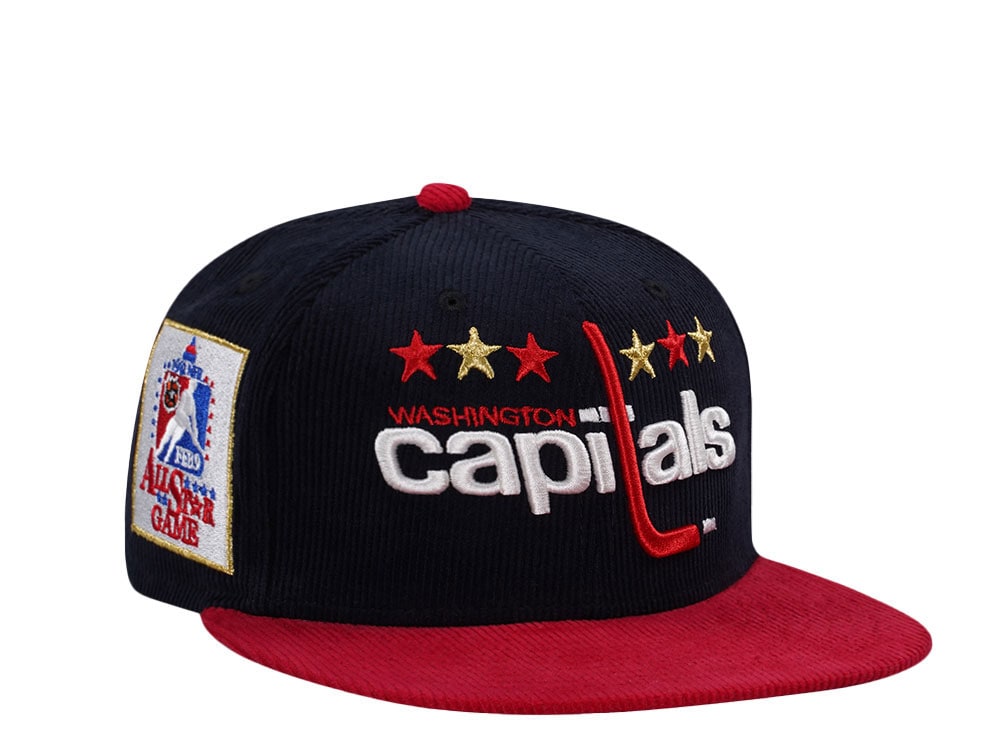 New Era Washington Capitals All  Star Game 1982 Corduroy Prime Edition 59Fifty Fitted Cap