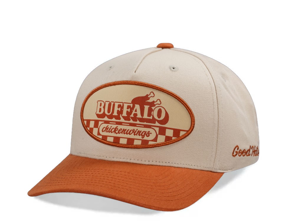 Good Hats Buffalo Chicken Wings Stone Edition Snapback Cap