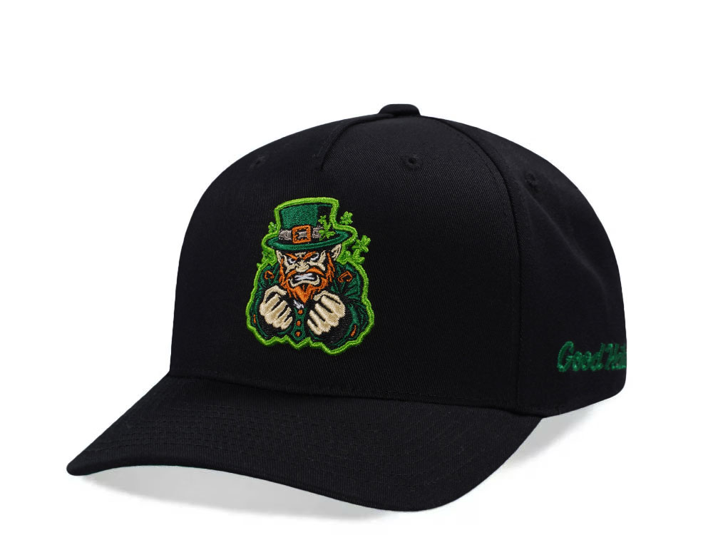 Good Hats Leprechaun Black Edition Snapback Cap