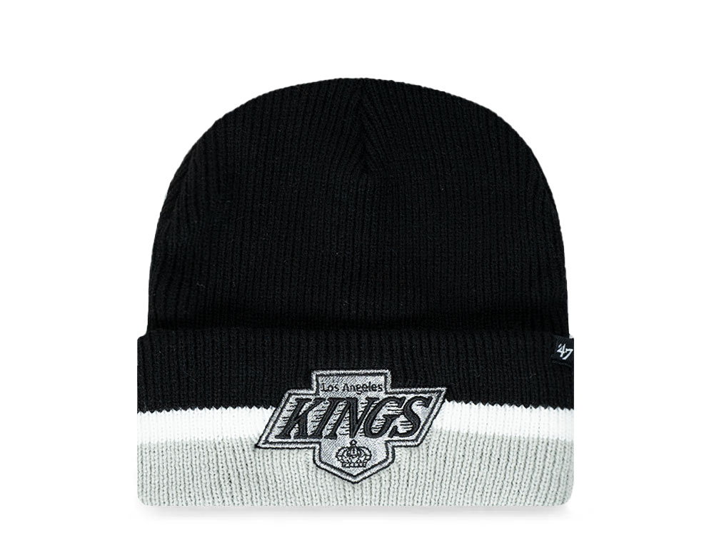 47Brand Los Angeles Kings Vintage Black Split Knit