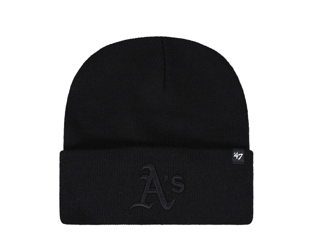 47Brand Oakland Athletics Black Haymaker Knit