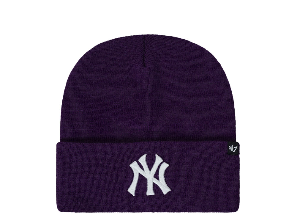 47Brand New York Yankees Grape Haymaker Knit