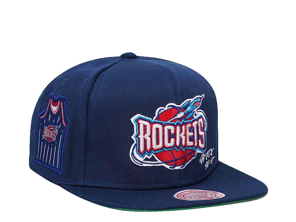 Mitchell & Ness Houston Rockets Jersey Love Hardwood Classic Snapback Cap