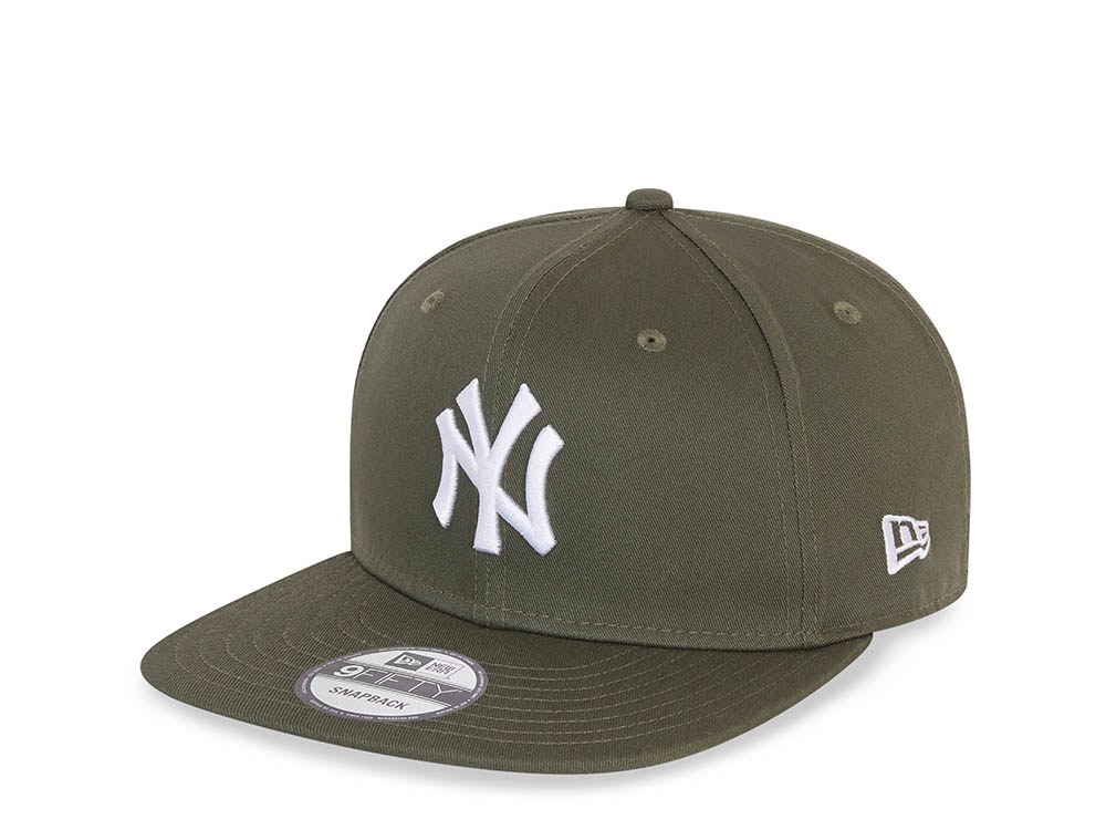 New Era New York Yankees Olive 9Fifty Snapback Cap