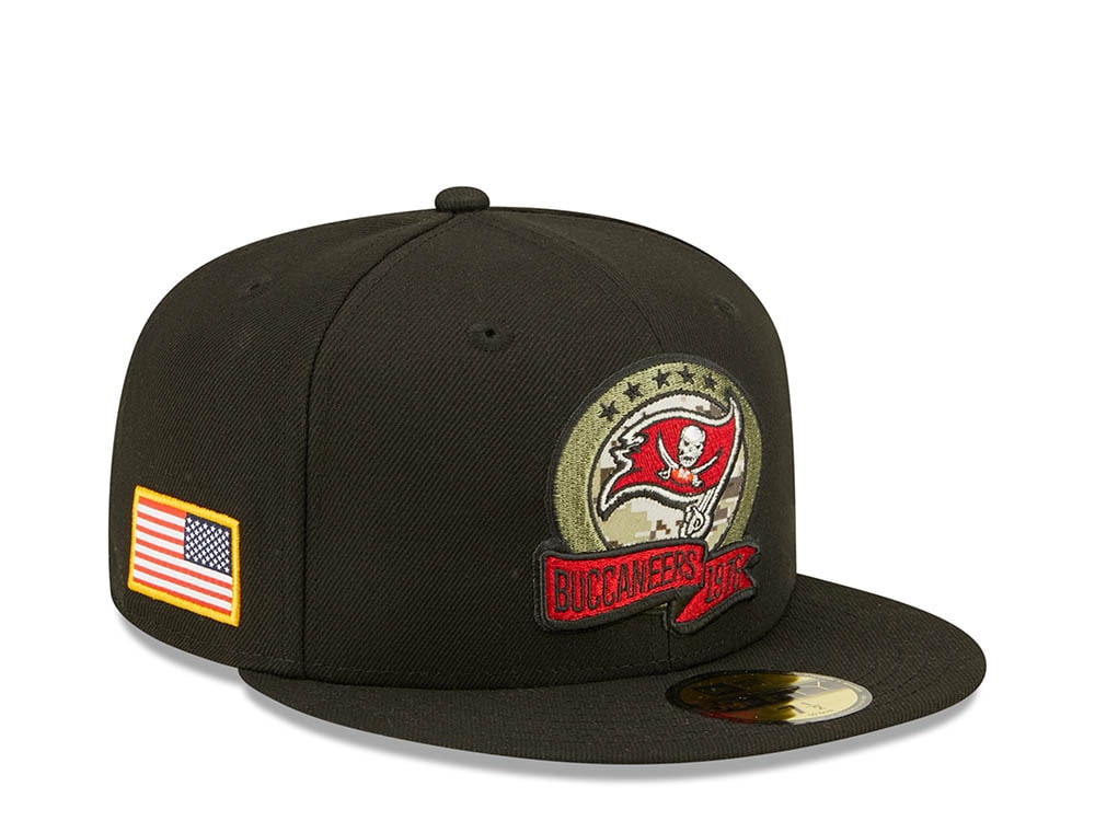 New Era Tampa Bay Buccaneers Salute to Service 2022 Fitted 59Fifty Cap