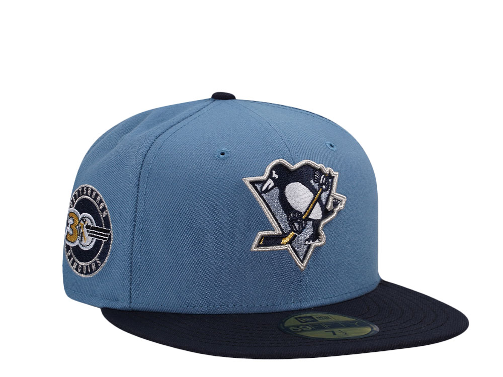 New Era Pittsburgh Penguins 30th Anniversary Frozen Tundra Prime Edition 59Fifty Fitted Cap