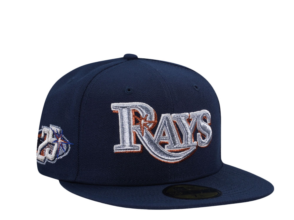 New Era Tampa Bay Rays 25th Anniversary Iced Ocean Edition 59Fifty Fitted Cap