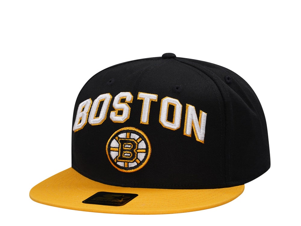 Starter Boston Bruins Faceoff Two Tone Snapback Hat