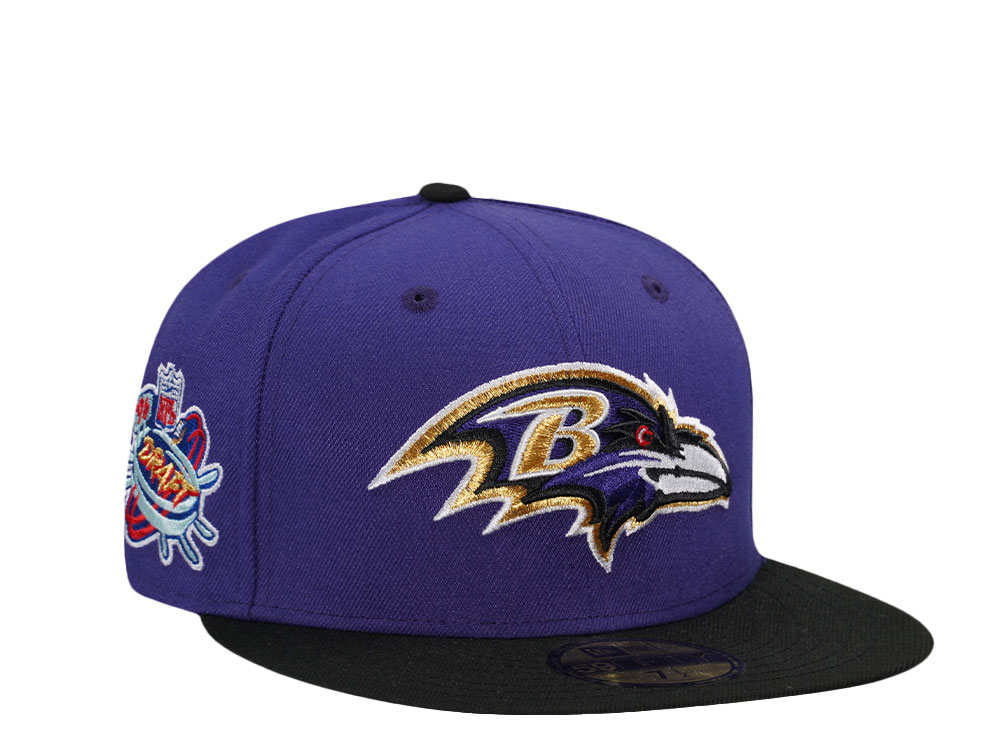 New Era Baltimore Ravens Draft 1996 Legends Edition 59Fifty Fitted Cap