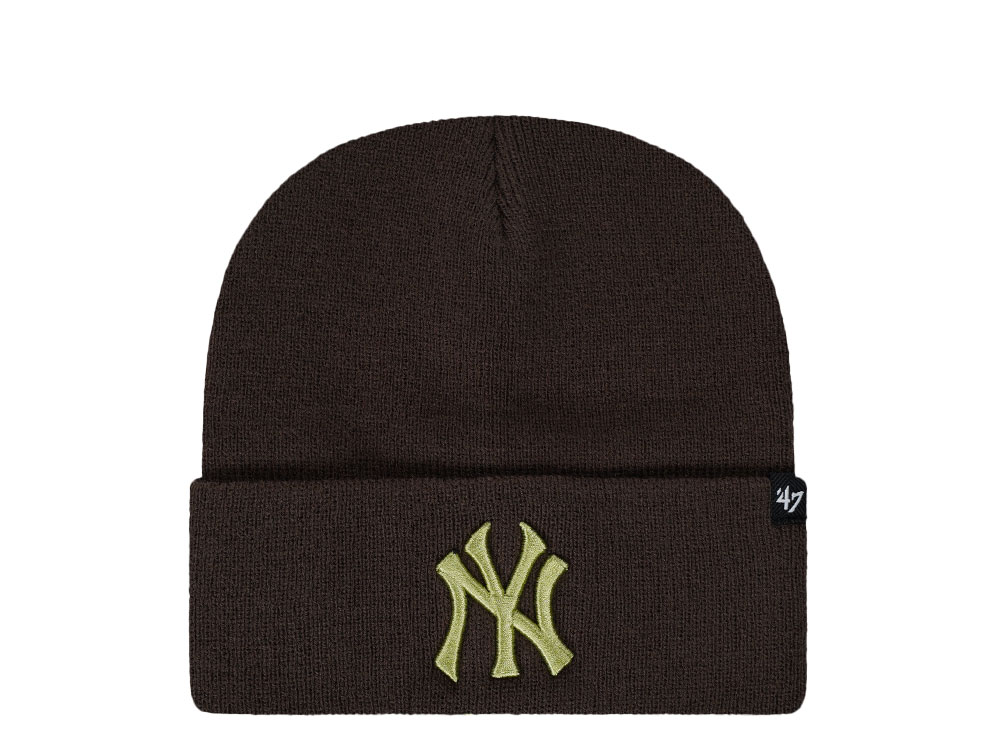 47Brand New York Yankees Brown Haymaker Knit