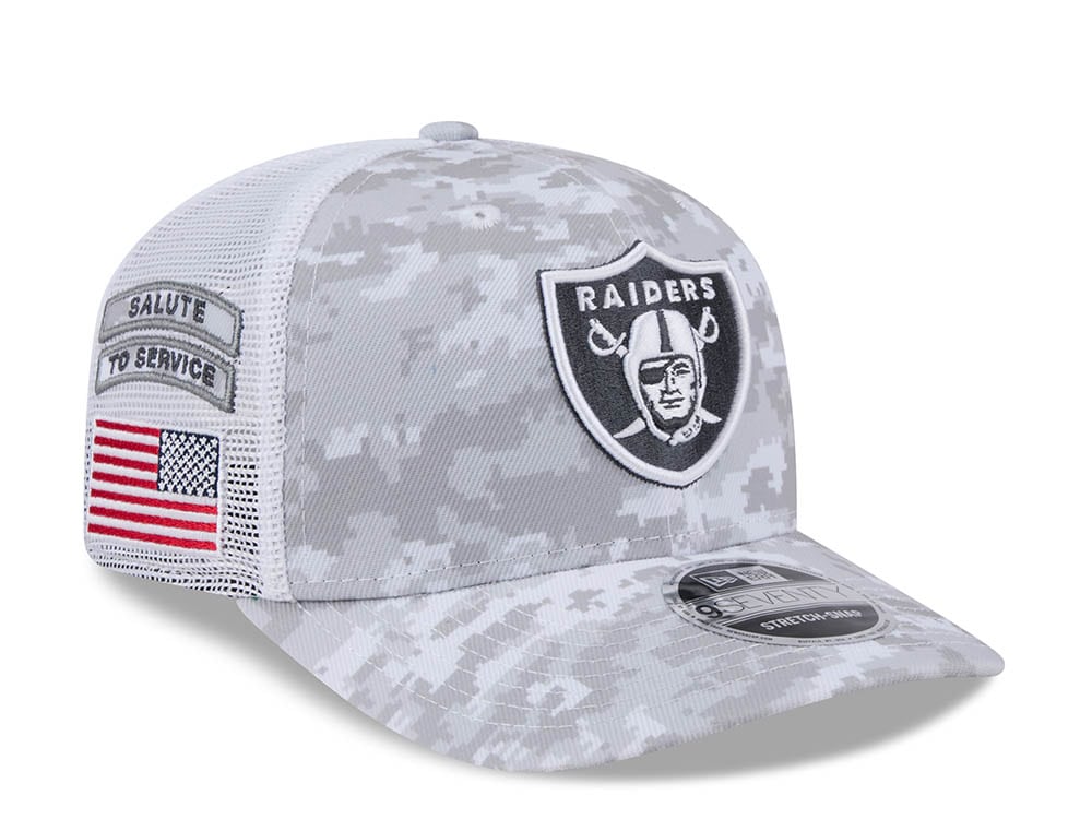 New Era Las Vegas Raiders Digi Camo Trucker 9Seventy Snapback Cap