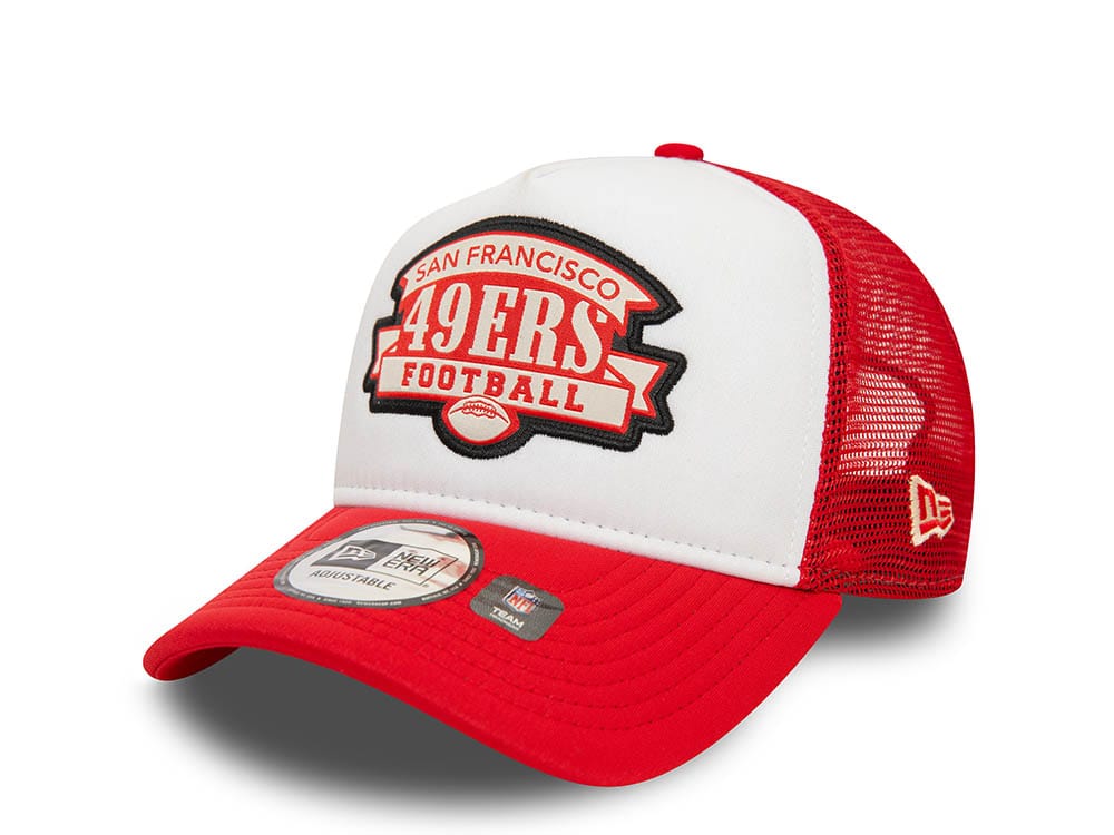 New Era San Francisco 49ers Classic Trucker A Frame Snapback Cap