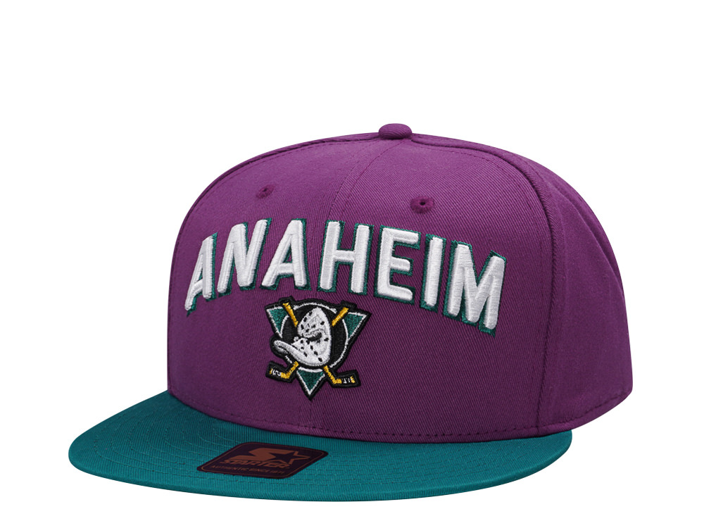 Starter Anaheim Ducks Faceoff Two Tone Snapback Hat