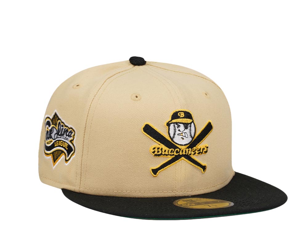 New Era Salem Buccaneers Vegas Gold Two Tone Throwback Edition 59Fifty Fitted Cap