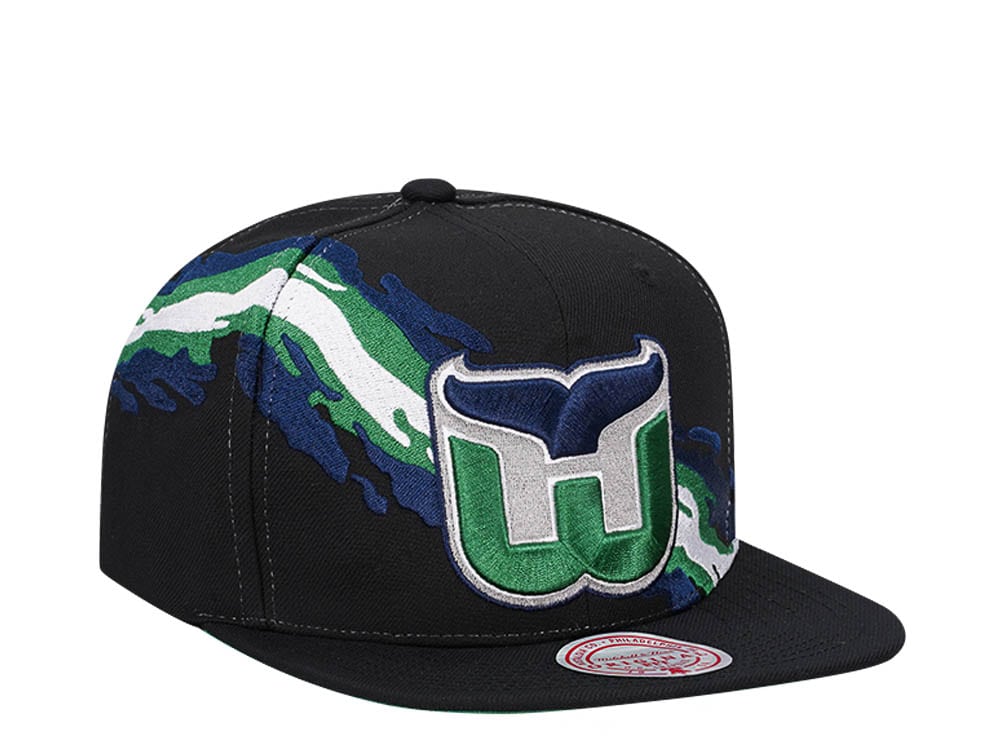 Mitchell & Ness Hartford Whalers Vintage Paintbrush Snapback Cap