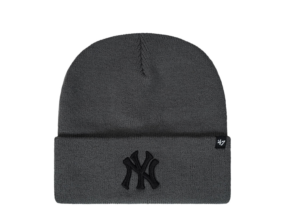 47Brand New York Yankees Dark Gray Haymaker Knit