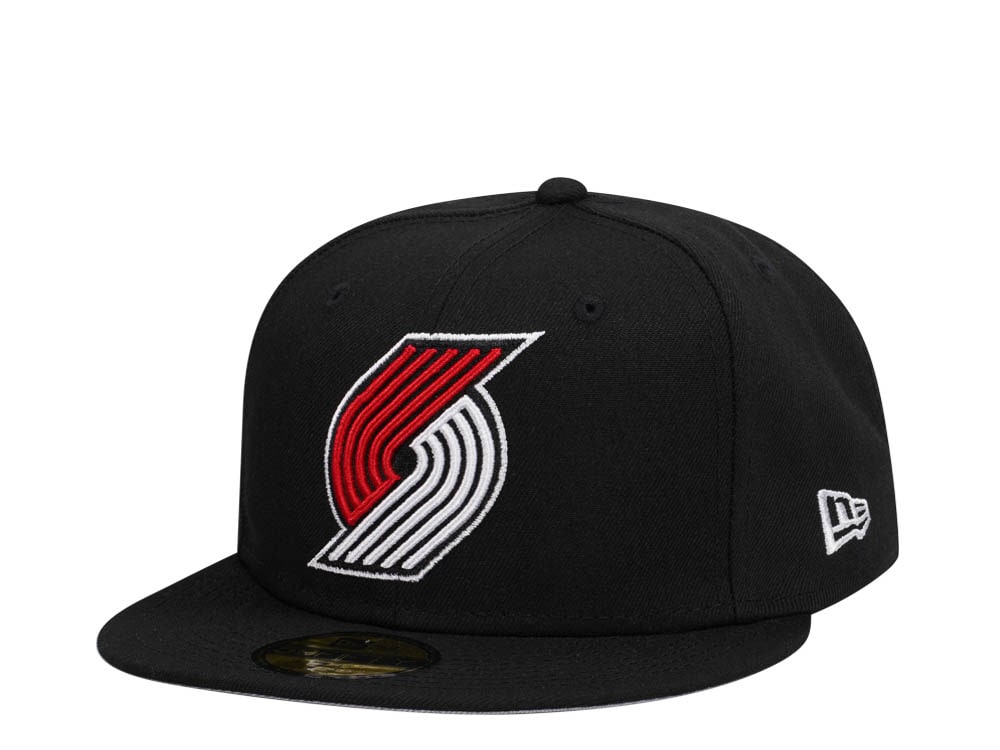 New Era Portland Trail Blazers Black Classic Edition 59Fifty Fitted Cap