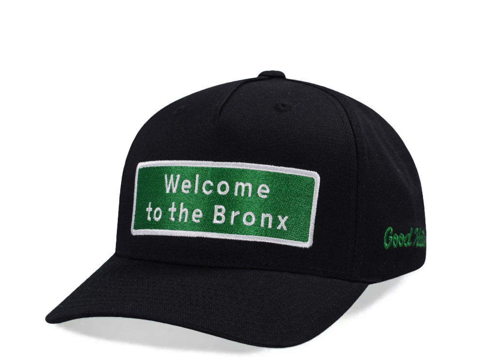 Good Hats Welcome to the Bronx Black Edition Snapback Cap