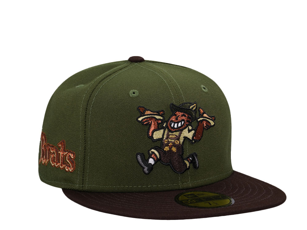 New Era Wisconsin Brats Oktoberfest Two Tone Edition 59Fifty Fitted Cap