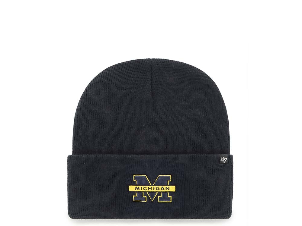 47Brand Michigan Wolverines Navy Knit