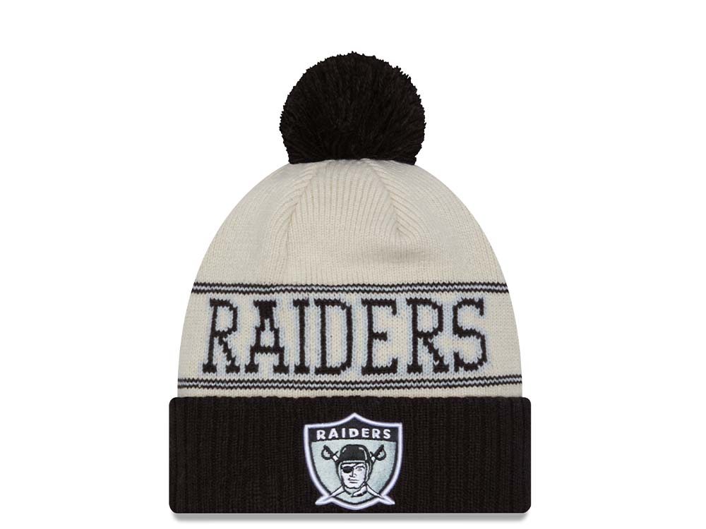 New Era Oakland Raiders Sideline 2023 Knit