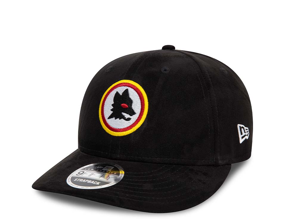 New Era AS Roma Black Low Profile 9Fifty Snapback Cap