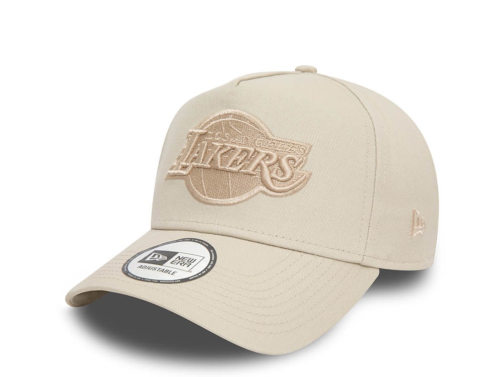 New Era Los Angeles Lakers A Frame Stone Snapback Cap