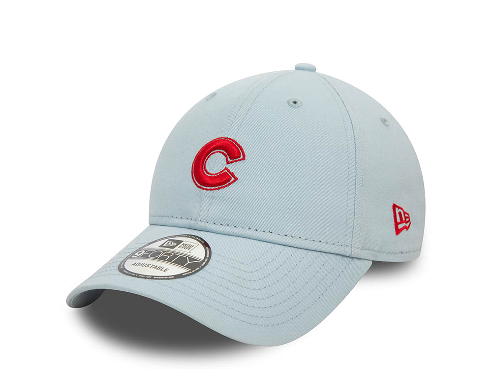 New Era Chicago Cubs Blue Washed 9Forty Strapback Cap