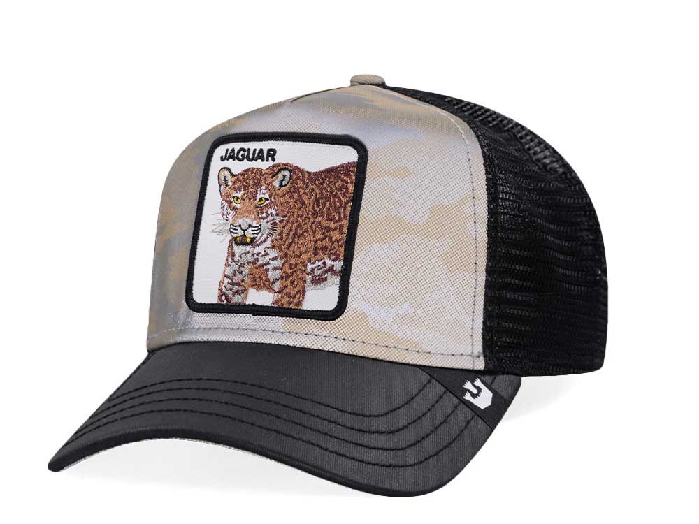 Goorin Bros Jaguar Prideboss  Gray Camouflage Trucker Snapback Cap