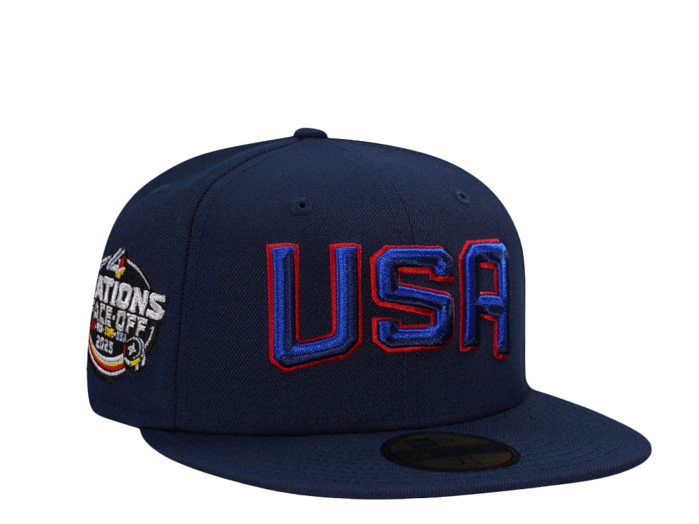 New Era Team USA 4 Nations Face Off 2025 Edition 59Fifty Fitted Cap