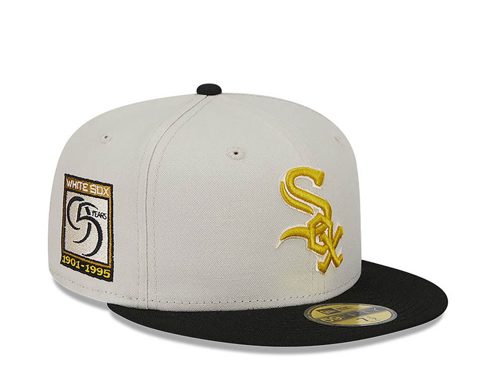 New Era Chicago White Sox 95 Years Stone Two Tone Edition 59Fifty Fitted Cap