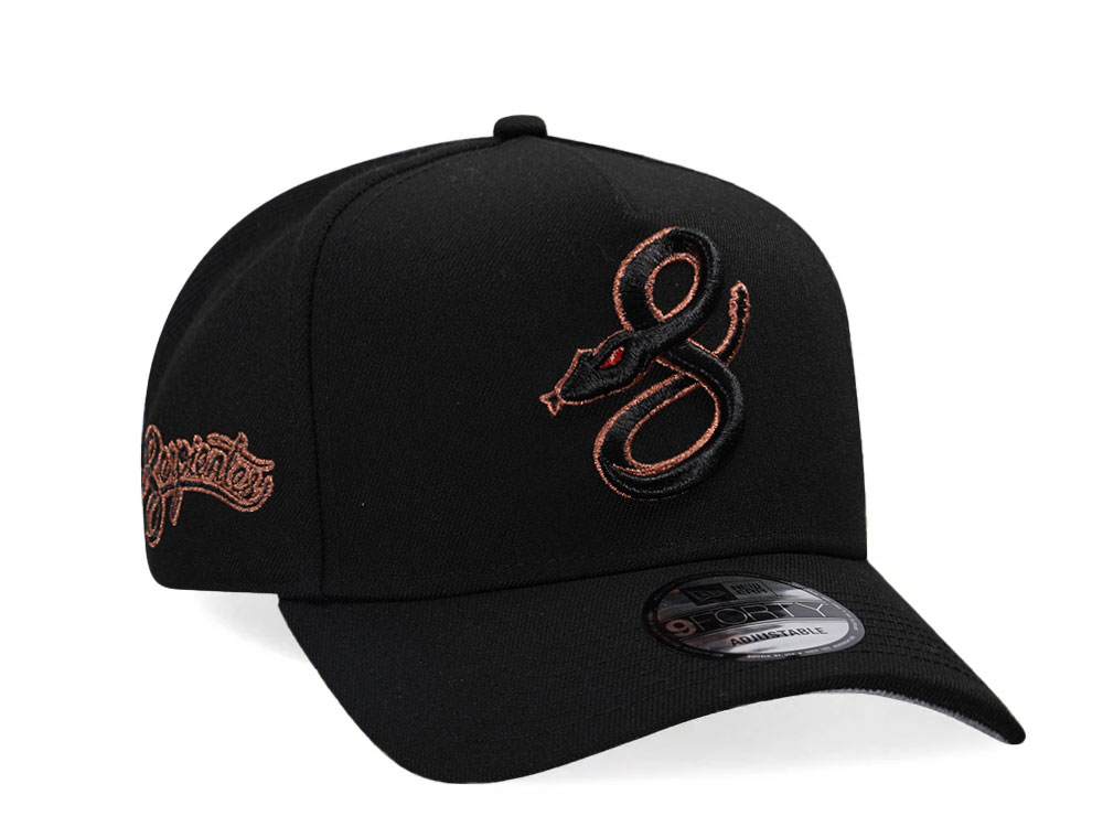 New Era Arizona Diamondbacks Black Copper Edition A Frame Snapback Cap