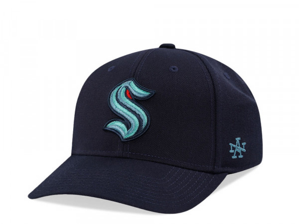 American Needle Seattle Kraken Stadium Navy Snapback Cap