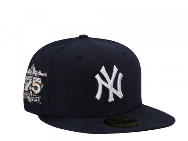 New Era New York Yankees 75 Years Yankee Stadium Navy Edition 59Fifty Fitted Cap