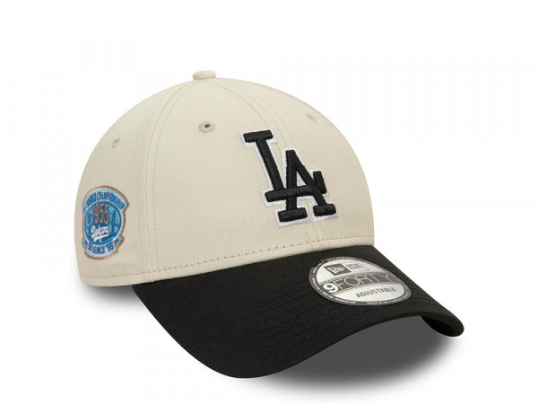 New Era Los Angeles Dodgers 1st World Champions Chrome Two Tone 9Forty Strapback Cap