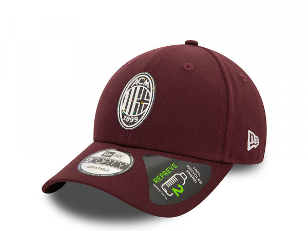 New Era AC Milan Repreve Fleck Crest 9Forty Strapback Cap