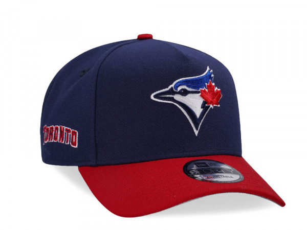 New Era Toronto Blue Jays Navy Two Tone 9Forty A Frame Snapback Cap