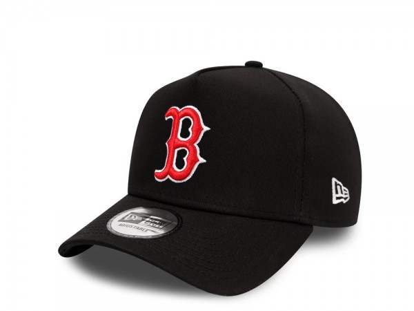 New Era Boston Red Sox Black Prime Edition A Frame Snapback Cap