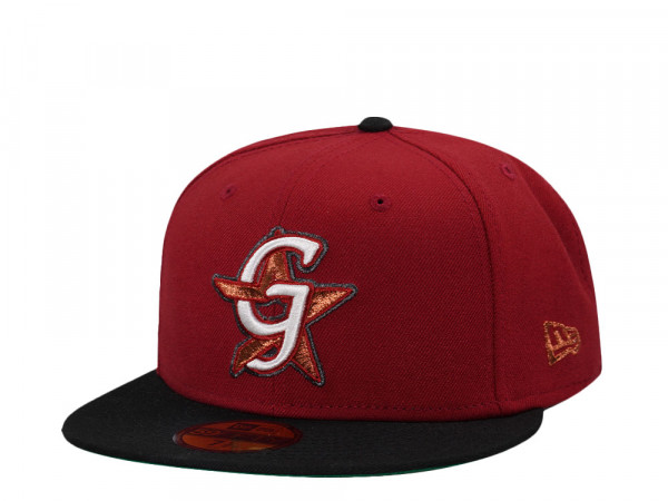 New Era Greeneville Astros Brick Red Two Tone Edition 59Fifty Fitted Cap