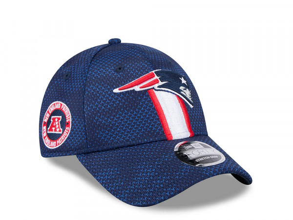 New Era New England Patriots Sideline 2024 9Forty Stretch Snapback Cap