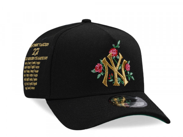 New Era New York Yankees 27x World Series Champions 9Forty A Frame Snapback Cap