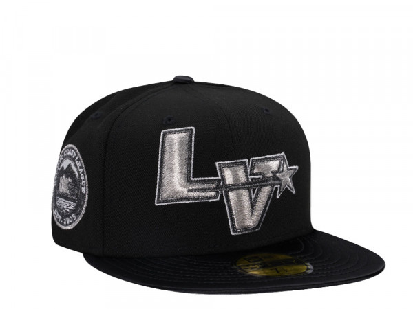 New Era Las Vegas Stars Black Satin Brim Prime Two Tone Edition 59Fifty Fitted Cap