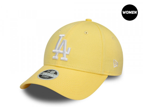 New Era Los Angeles Dodgers League Sunny Yellow Womens 9Forty Snapback Cap